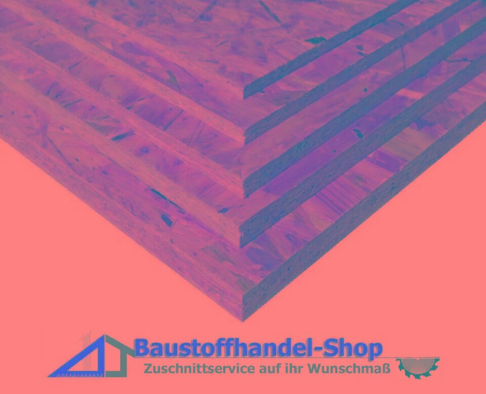 OSB 3 mit Nut & Feder Verlegeplatte Grobspanplatte – 2500 x 675 mm