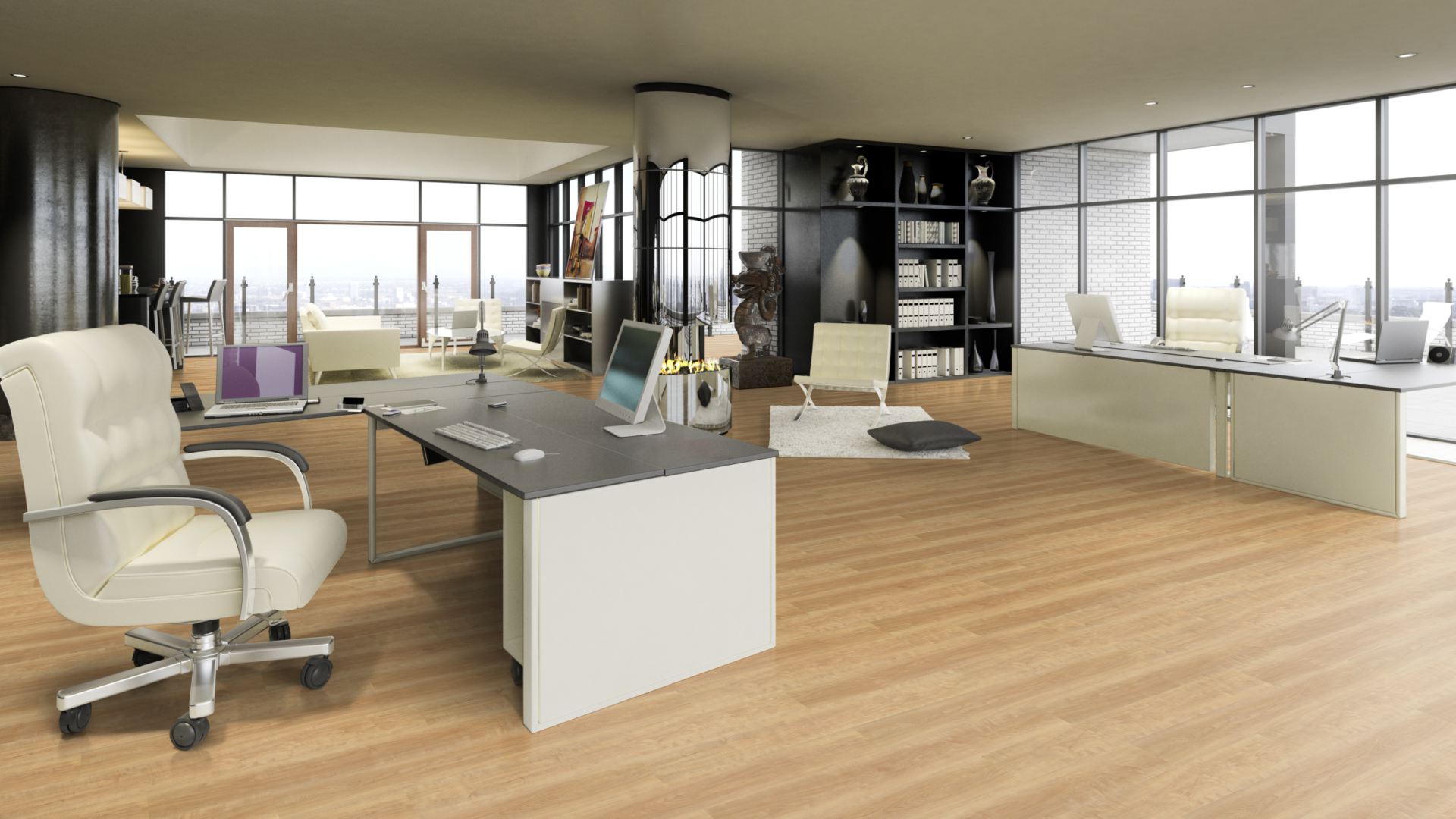 Aurora Vinyl Designboden Traffic SPC Click 6,5 x 183 x 1220mm