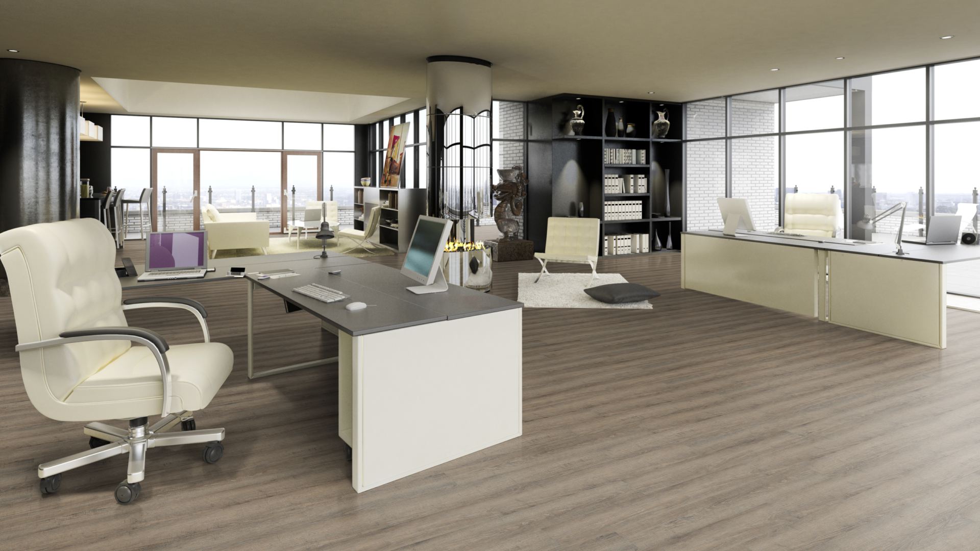Apollo Vinyl Designboden Traffic SPC Click 6,5 x 183 x 1220mm