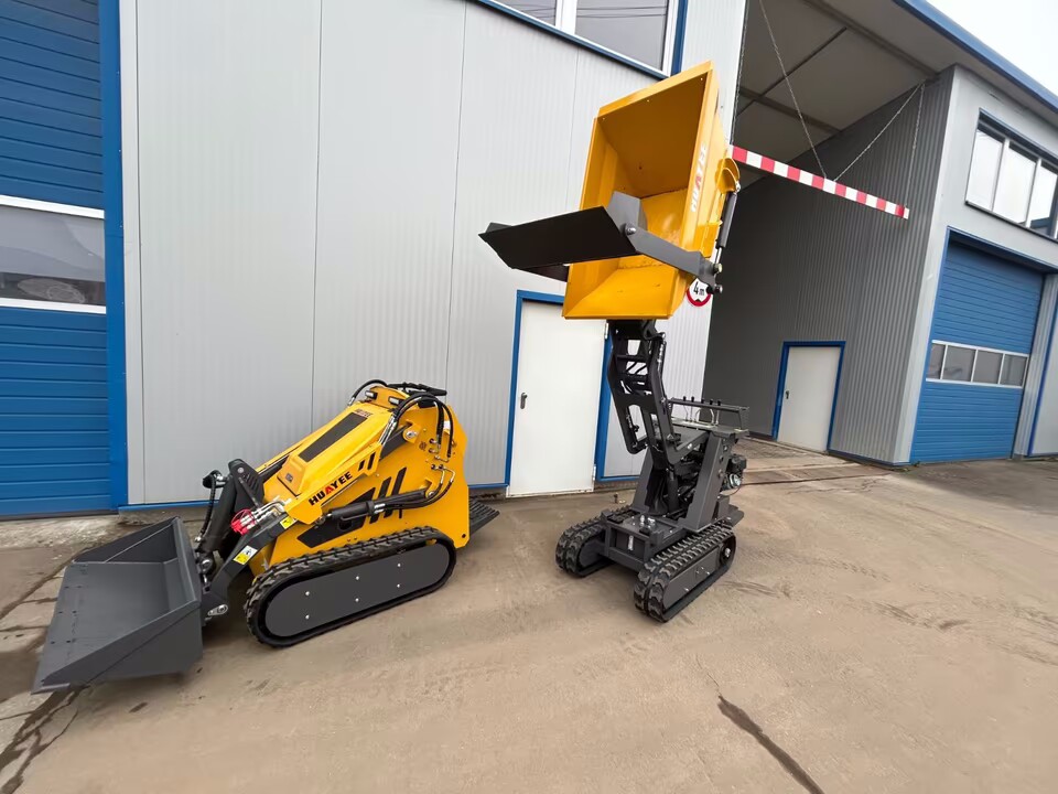 Ketten-Kompaktlader JKL480- 23 PS RATO Motor-Minibagger & Hoflader  Mieten