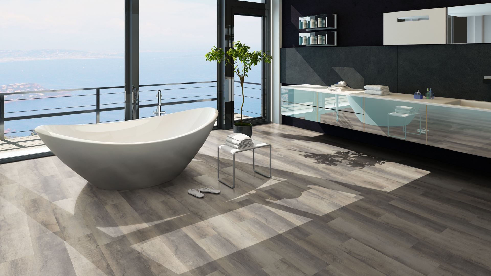 Mars Vinyl Designboden Traffic SPC Click 6,5 x 183 x 1220mm