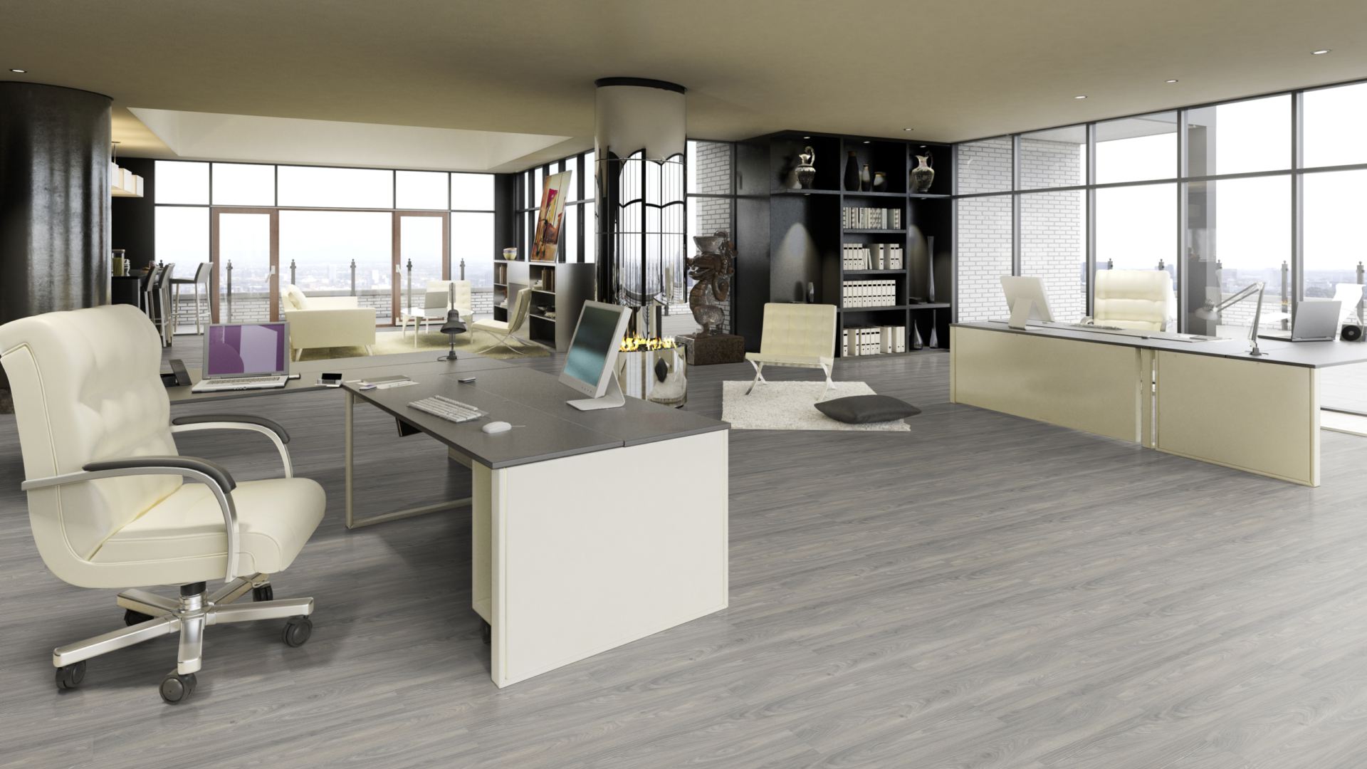 Helios Vinyl Designboden Traffic SPC Click 6,5 x 183 x 1220mm