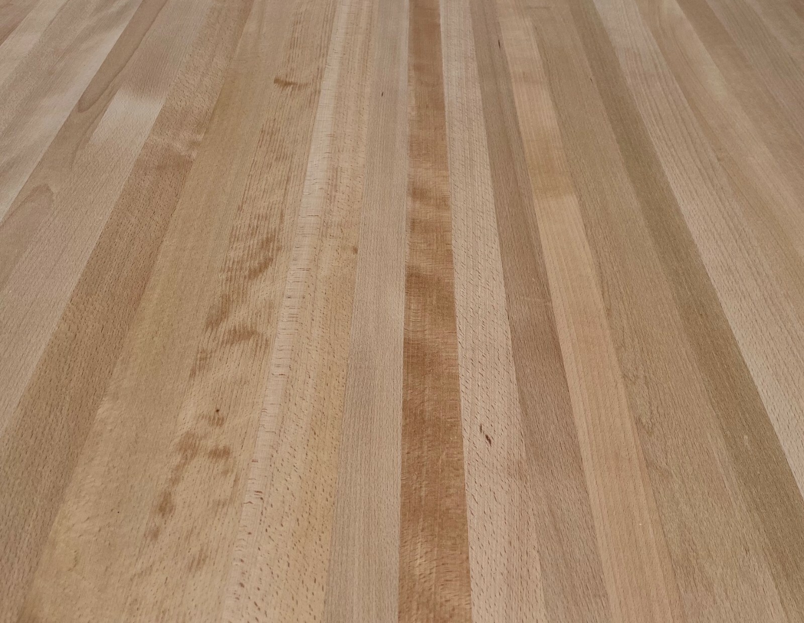 Leimholzplatte aus Buche