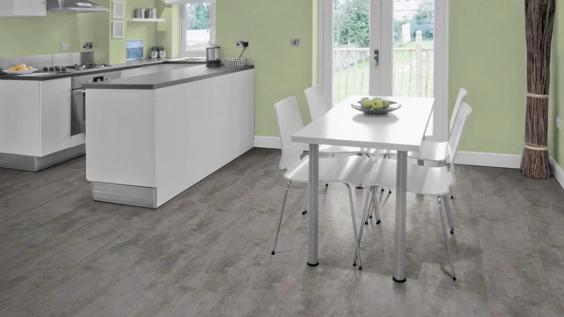 Atlas Vinyl Designboden Traffic Klebeplanke 2,5 x 188 x 1228mm