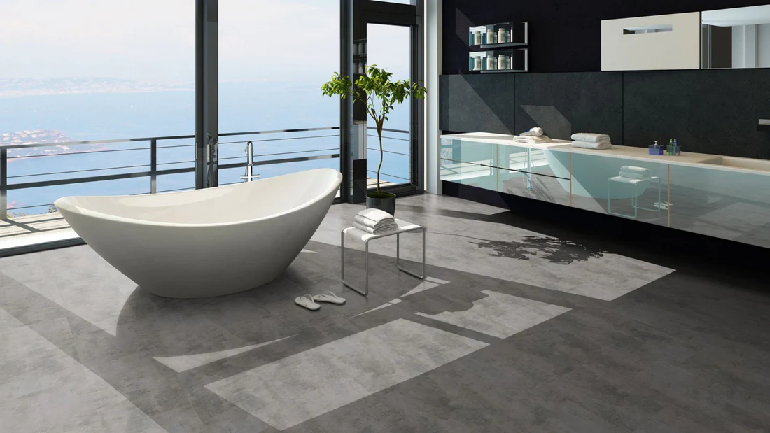 Atlas Vinyl Designboden Traffic Klebeplanke 2,5 x 188 x 1228mm