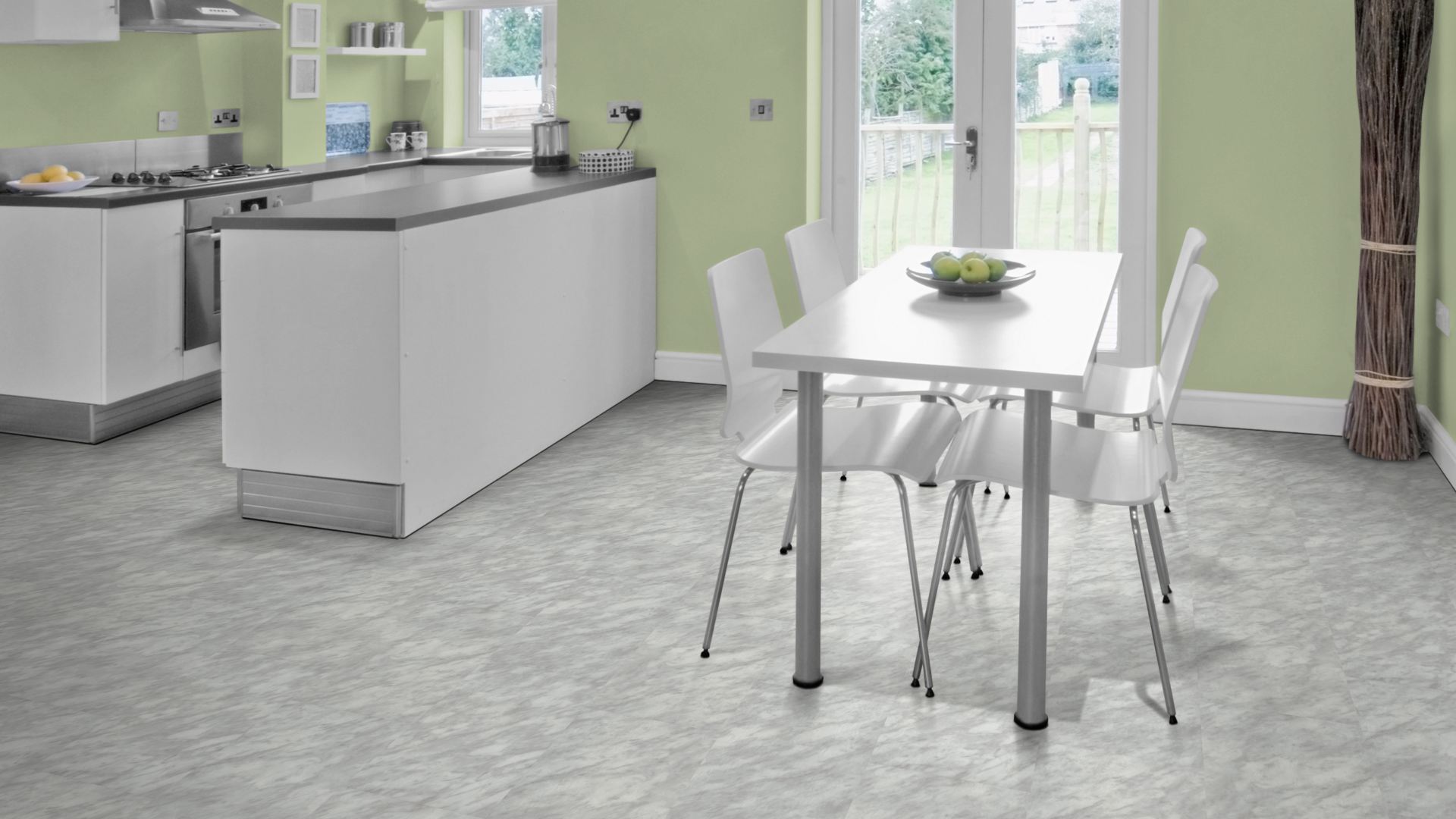 Poseidon Vinyl Designboden Traffic Click 5,0x 305 x 610mm