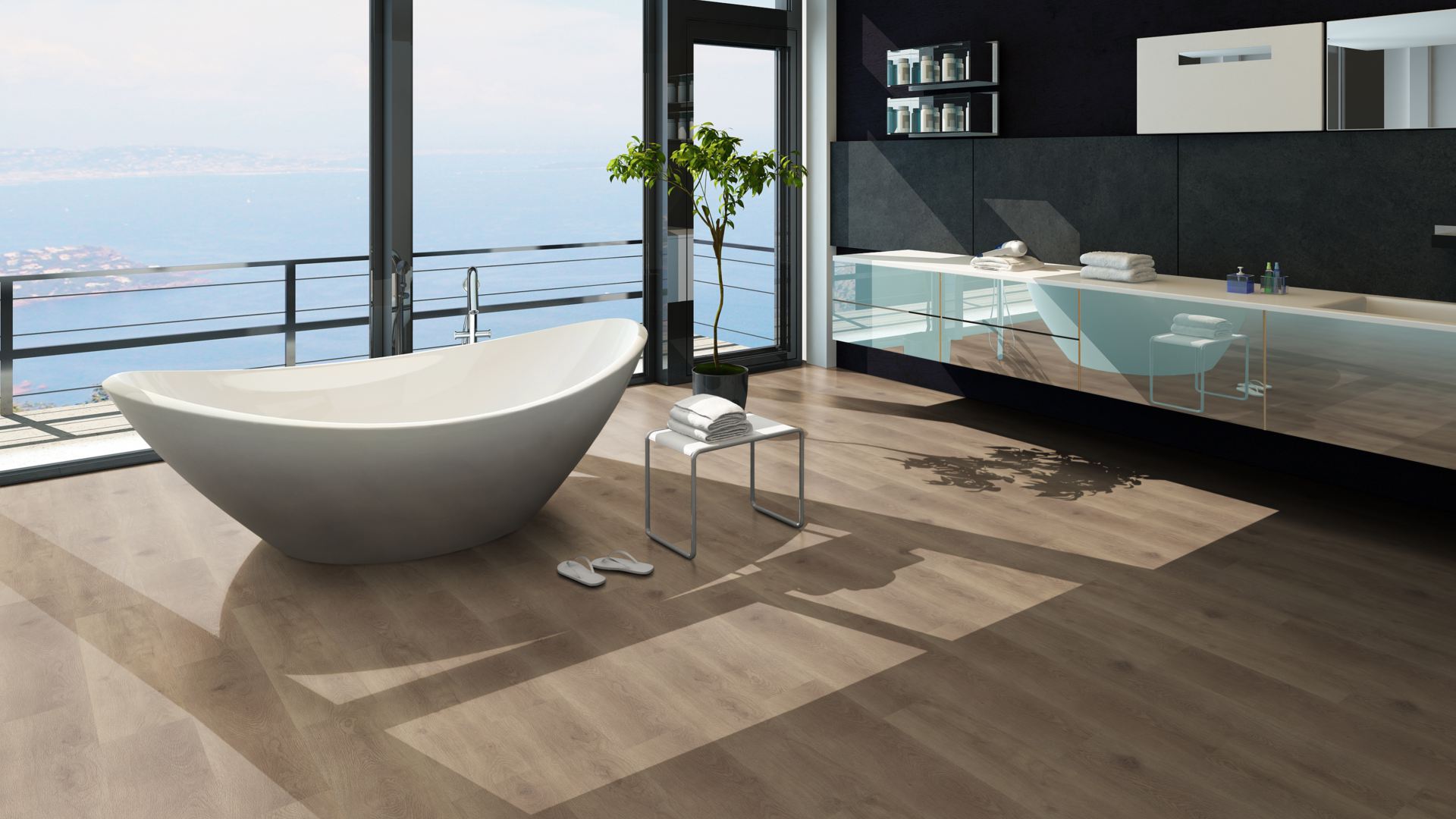 Juno Vinyl Designboden Home SPC Click 4,4 x 183 x 1220mm