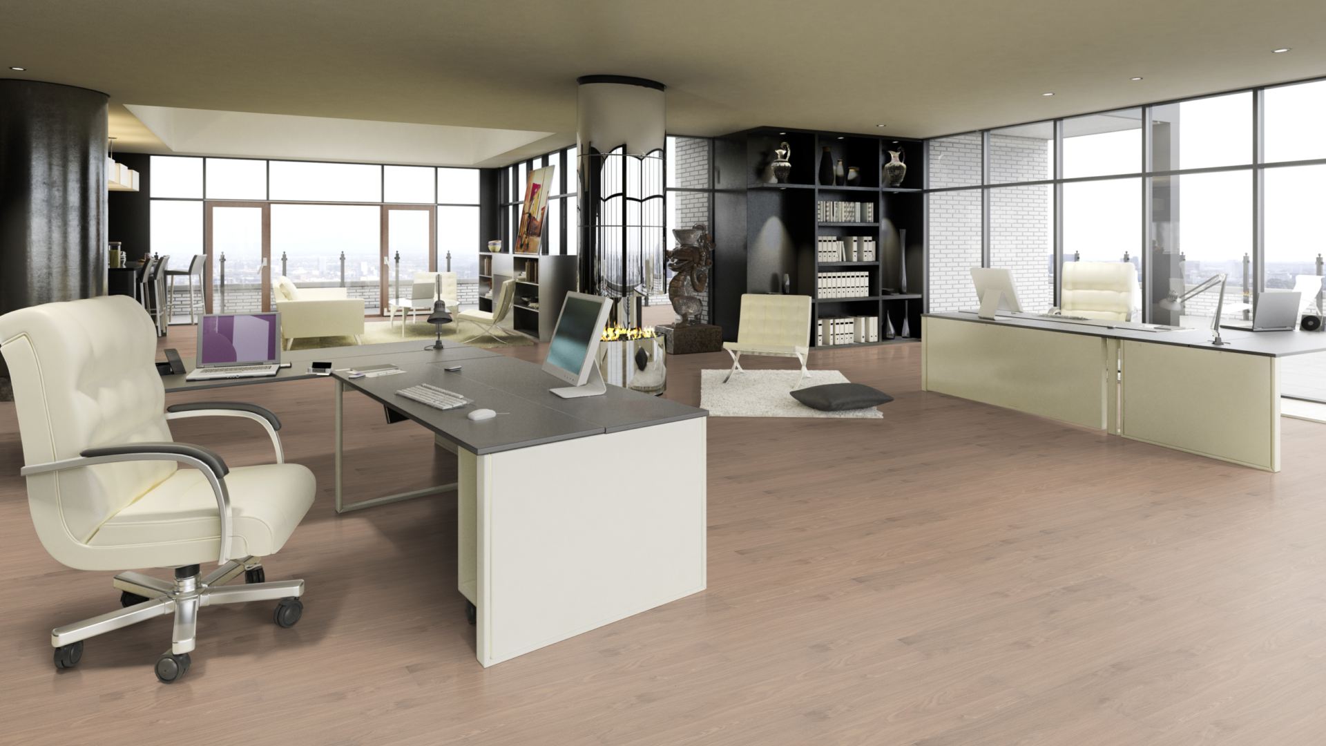 Athene Vinyl Designboden Traffic SPC Click 6,5 x 183 x 1220mm