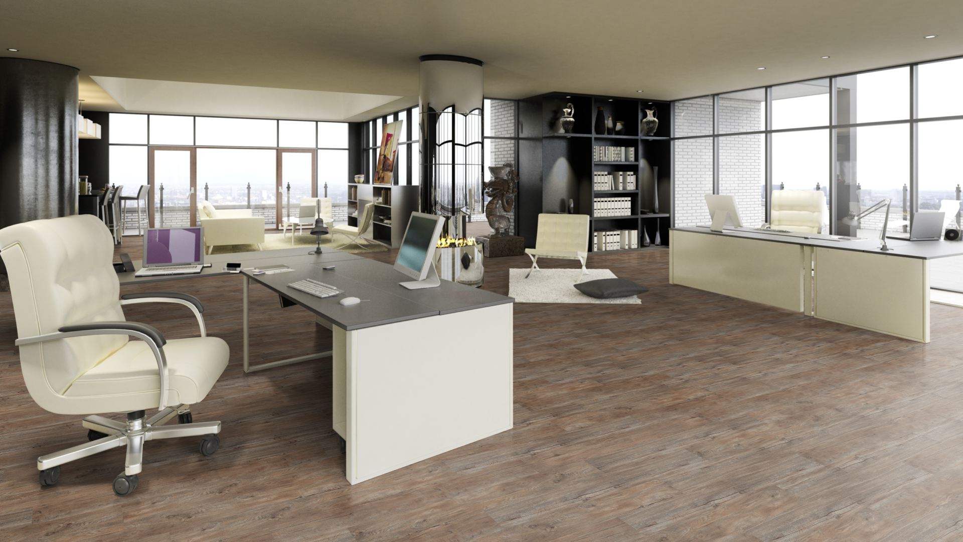 Hera Vinyl Designboden Traffic SPC Click 6,5 x 183 x 1220mm