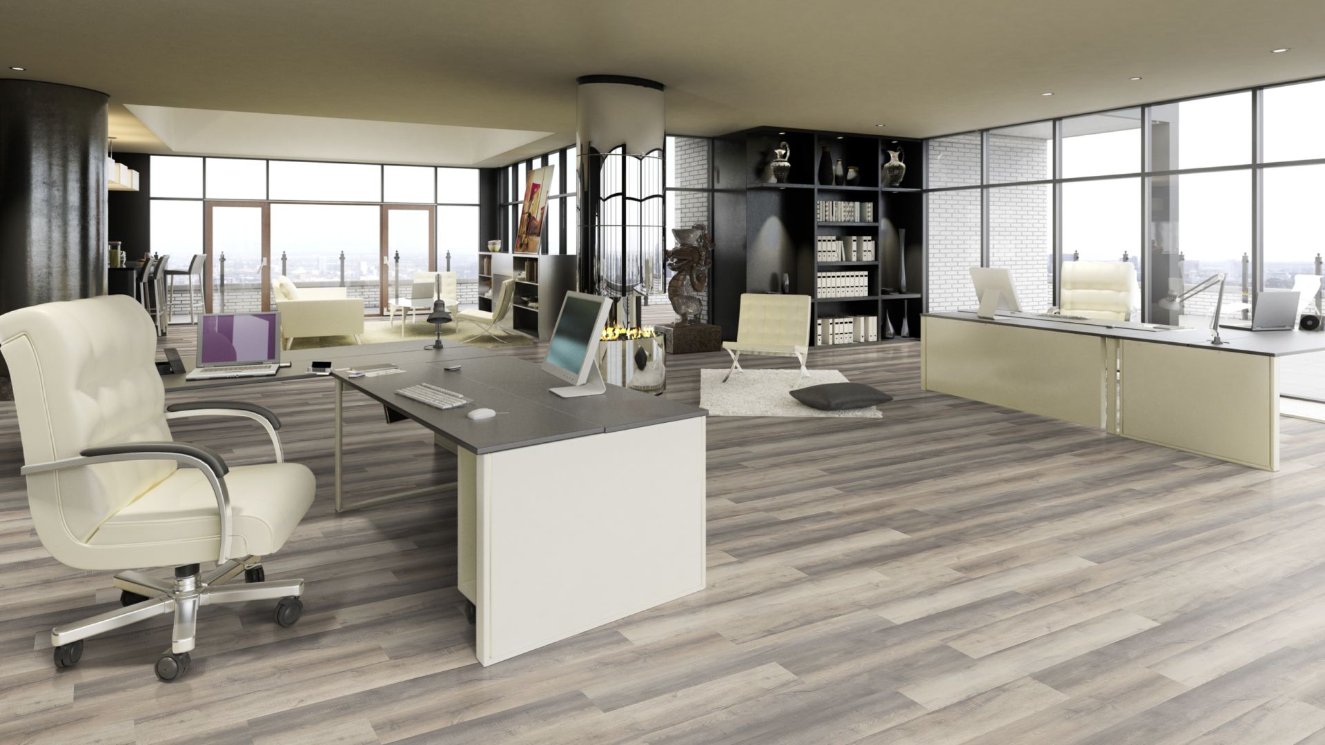 Mars Vinyl Designboden Traffic SPC Click 6,5 x 183 x 1220mm