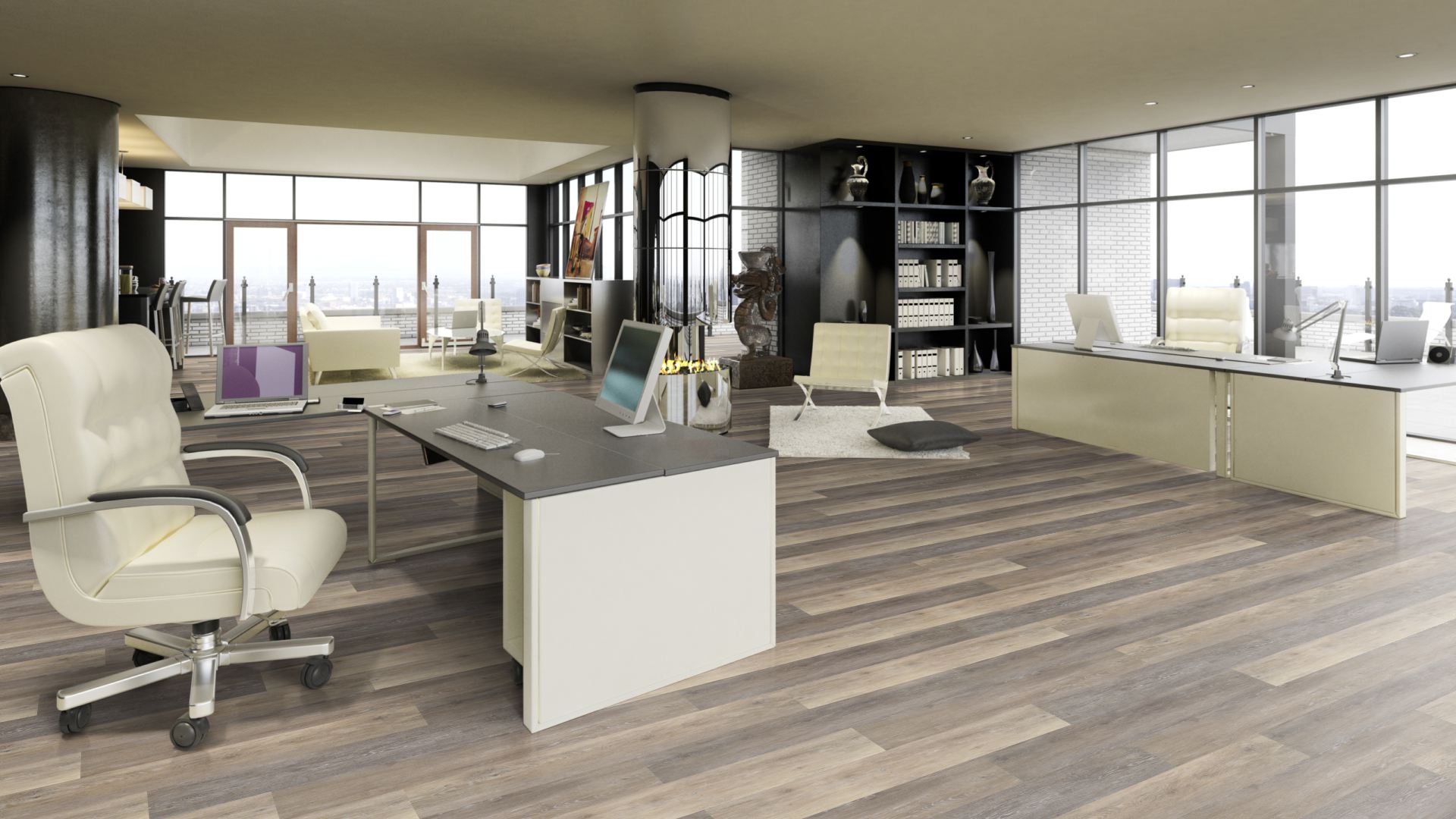 Neptun Vinyl Designboden Traffic SPC Click 6,5 x 183 x 1220mm
